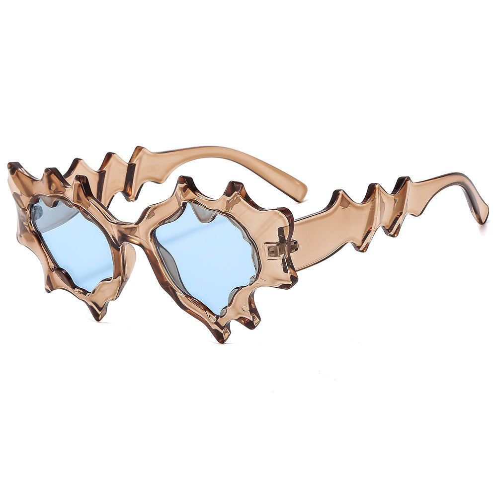 Wholesale PC Special Shaped Irregular Sunglasses